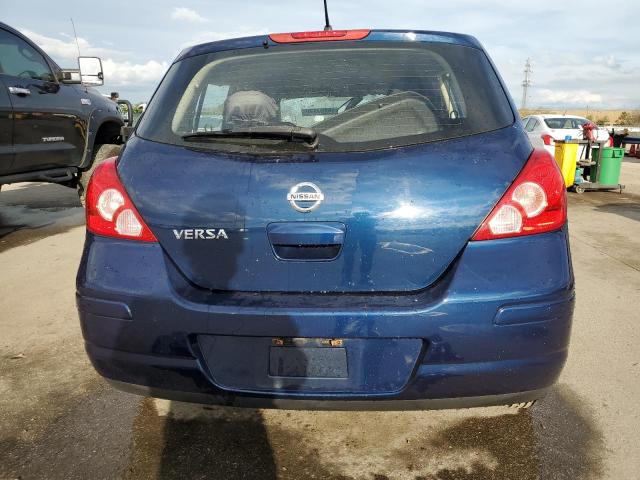 3N1BC13E78L352300 - 2008 NISSAN VERSA S BLUE photo 6