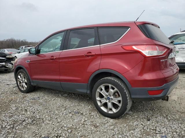 1FMCU9H95DUA94654 - 2013 FORD ESCAPE SEL RED photo 2