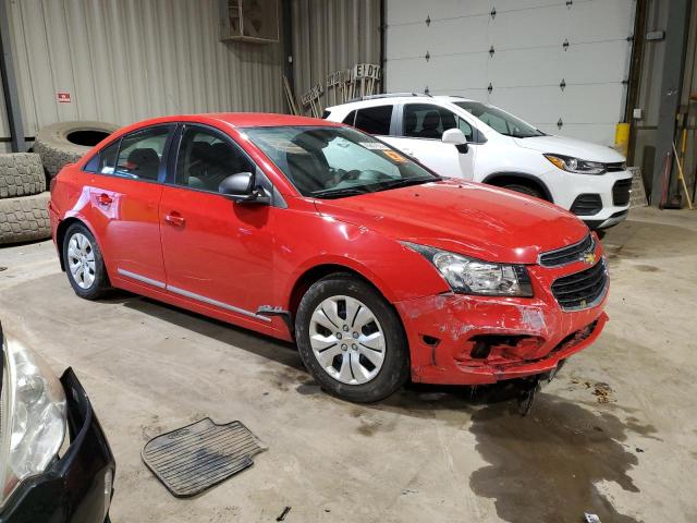 1G1PA5SG6F7113379 - 2015 CHEVROLET CRUZE LS RED photo 4