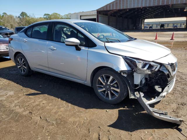 3N1CN8EV0ML855908 - 2021 NISSAN VERSA SV SILVER photo 4