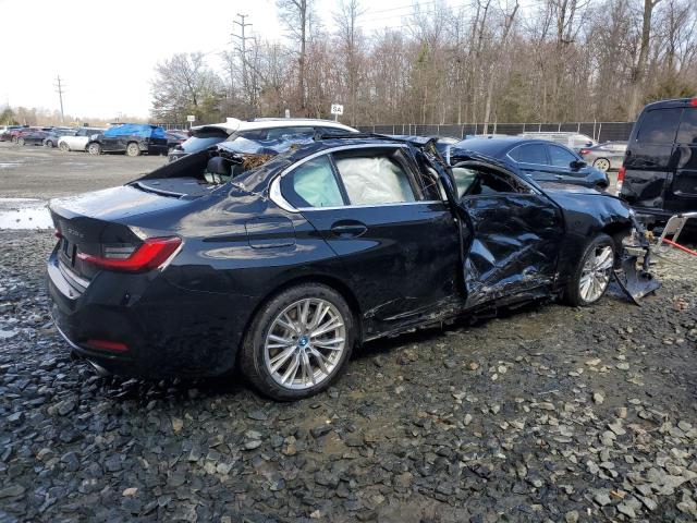 3MW39FS03R8E11380 - 2024 BMW 330XE Negro foto 3