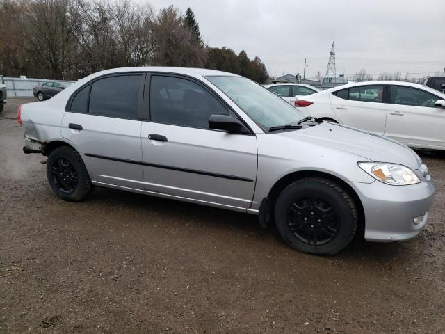 2HGES16315H007244 - 2005 HONDA CIVIC DX VP 银色 照片 4