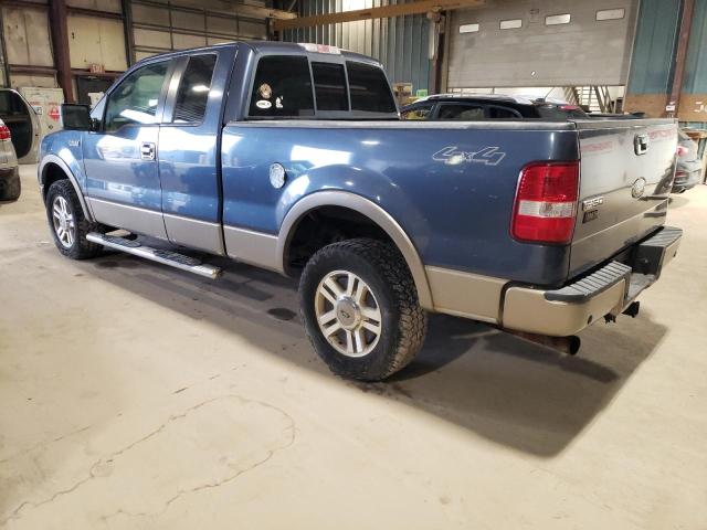 1FTPX14515NA01478 - 2005 FORD F150 BLUE photo 2