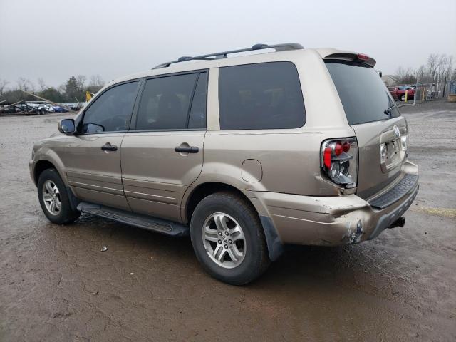 2HKYF18553H574429 - 2003 HONDA PILOT EXL TAN photo 2