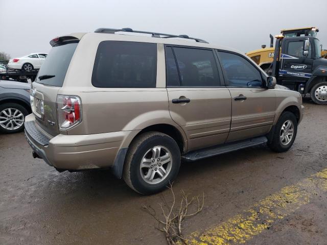 2HKYF18553H574429 - 2003 HONDA PILOT EXL TAN photo 3