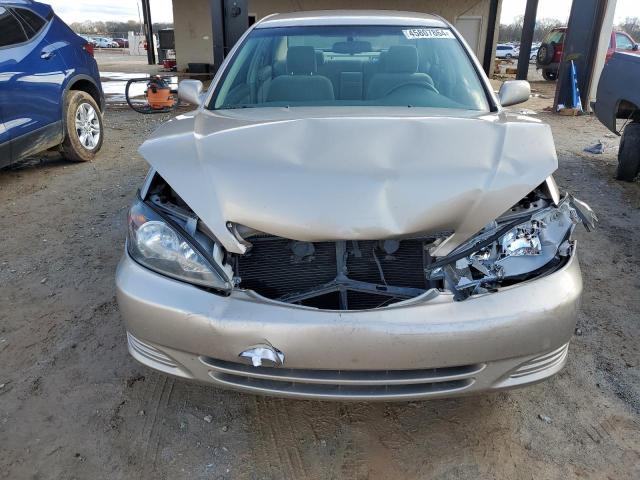 4T1BE32K23U153840 - 2003 TOYOTA CAMRY LE GOLD photo 5