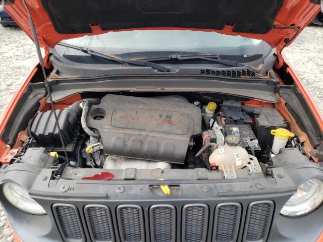 ZACCJBCT6FPB41587 - 2015 JEEP RENEGADE TRAILHAWK ORANGE photo 12