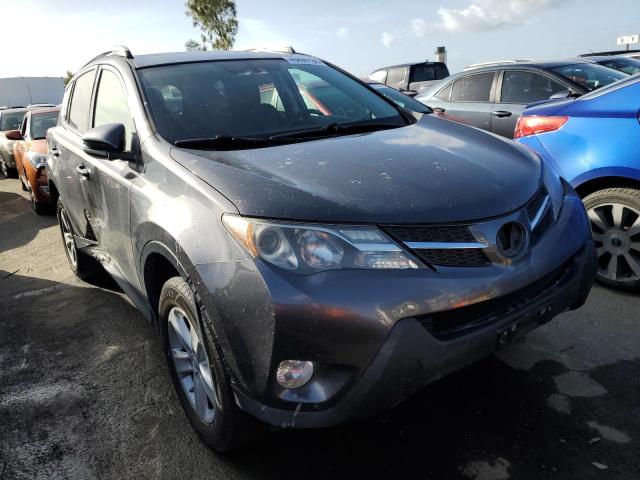 2T3WFREVXEW129156 - 2014 TOYOTA RAV4 XLE CHARCOAL photo 4