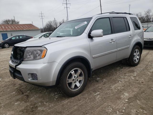 5FNYF4H90AB036527 - 2010 HONDA PILOT TOURING GRAY photo 1