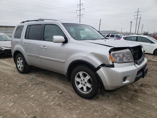 5FNYF4H90AB036527 - 2010 HONDA PILOT TOURING GRAY photo 4