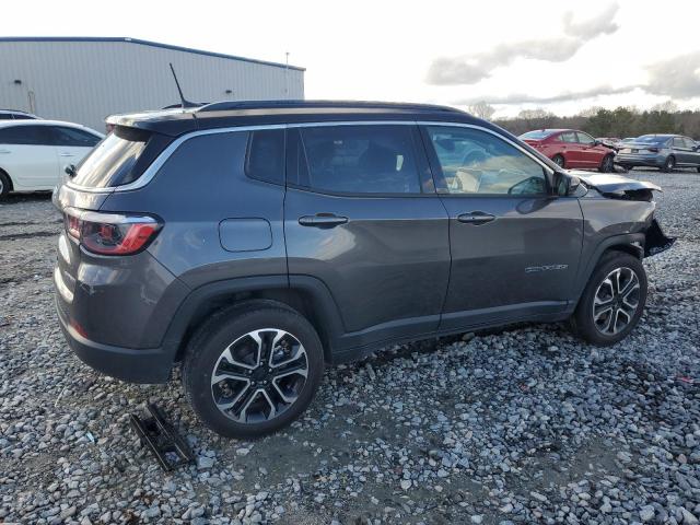 3C4NJDCB9NT231156 - 2022 JEEP COMPASS LIMITED GRAY photo 3