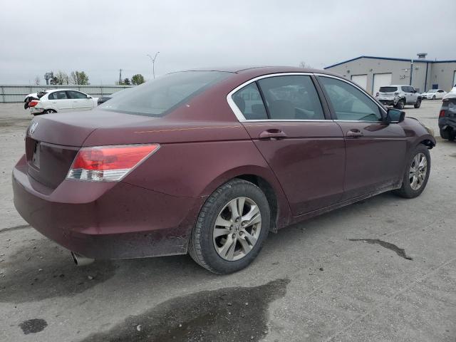 1HGCP26419A023648 - 2009 HONDA ACCORD LXP BURGUNDY photo 3