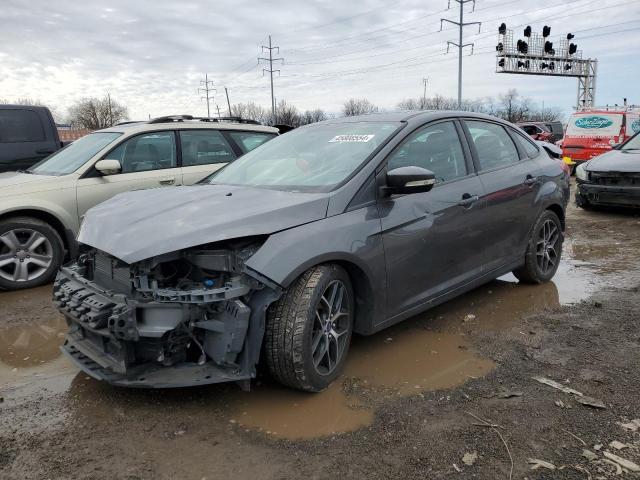 1FADP3H25JL243765 - 2018 FORD FOCUS SEL GRAY photo 1