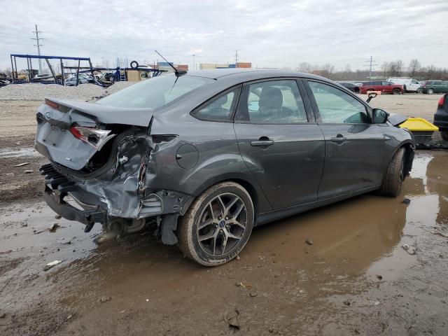 1FADP3H25JL243765 - 2018 FORD FOCUS SEL GRAY photo 3