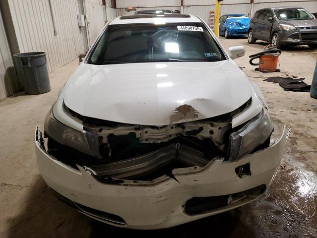 19UUA8F55EA001714 - 2014 ACURA TL TECH WHITE photo 5