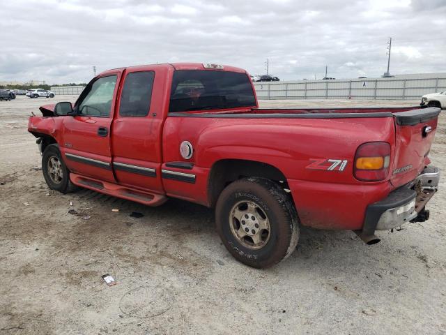 2GCEK19T4X1271080 - 1999 CHEVROLET SILVERADO K1500 RED photo 2