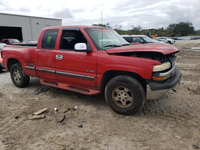 2GCEK19T4X1271080 - 1999 CHEVROLET SILVERADO K1500 RED photo 4