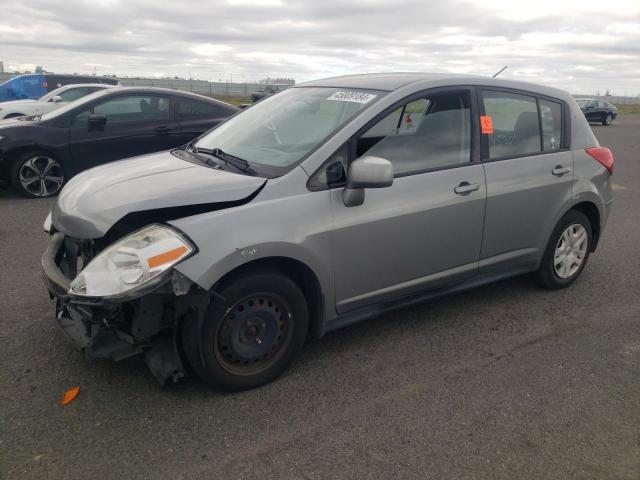 3N1BC1CP7CK805038 - 2012 NISSAN VERSA S GRAY photo 1