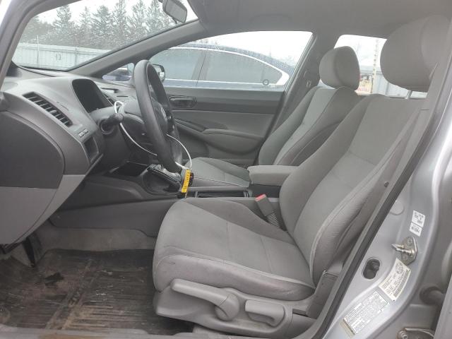 2HGFA16367H008027 - 2007 HONDA CIVIC DX SILVER photo 7