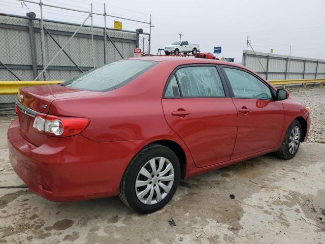 2T1BU4EE0CC903106 - 2012 TOYOTA COROLLA BASE RED photo 3