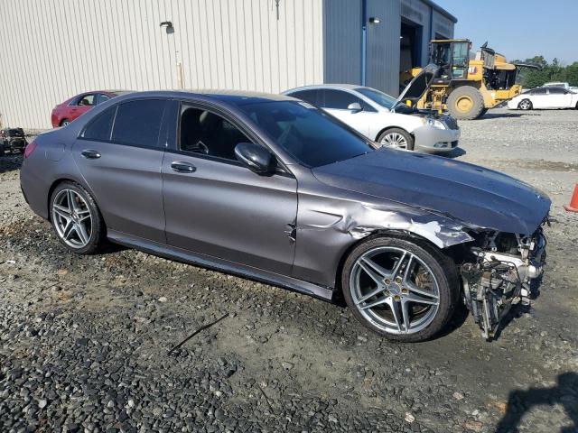 55SWF8HB4GU099056 - 2016 MERCEDES-BENZ C 63 AMG-S GRAY photo 4