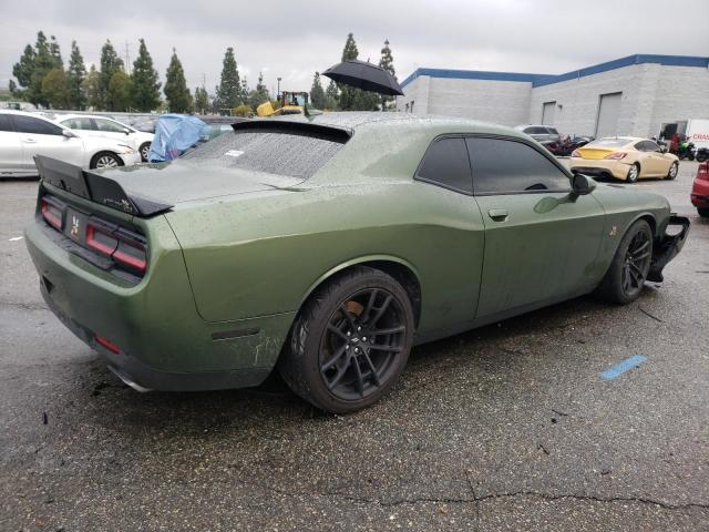 2C3CDZFJ3MH638335 - 2021 DODGE CHALLENGER R/T SCAT PACK GREEN photo 3