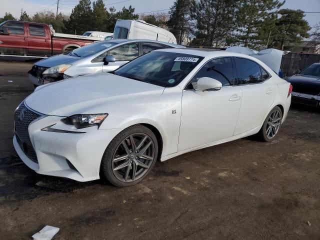 JTHCE1D28E5002166 - 2014 LEXUS IS 350 WHITE photo 1