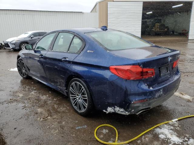 WBAJA9C54KB398671 - 2019 BMW 530E BLUE photo 2