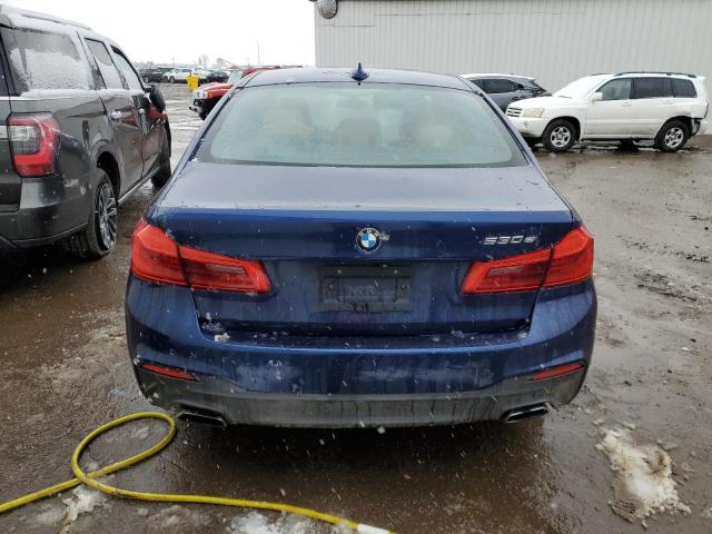 WBAJA9C54KB398671 - 2019 BMW 530E BLUE photo 6