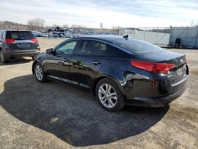 5XXGN4A70DG252449 - 2013 KIA OPTIMA EX BLACK photo 2