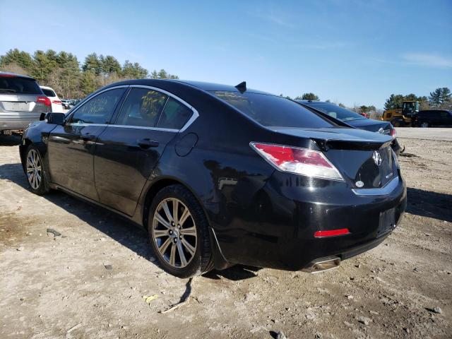 19UUA8F34DA017867 - 2013 ACURA TL SE BLACK photo 2