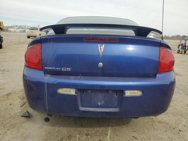 1G2AL15F777217808 - 2007 PONTIAC G5 Bleu photo 6