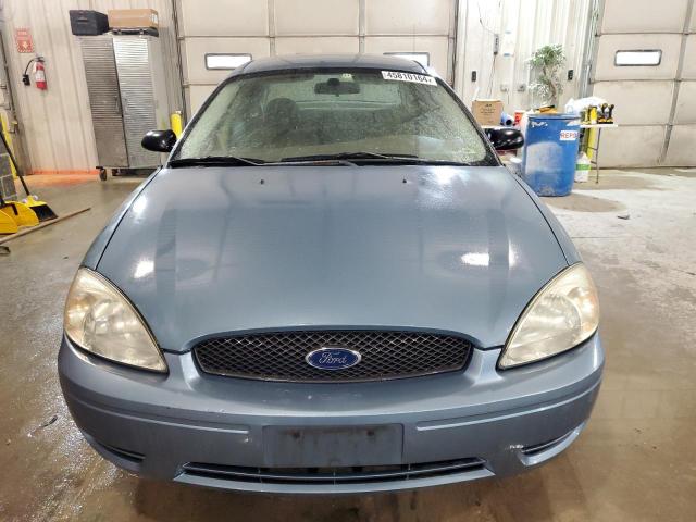 1FAFP53U66A138667 - 2006 FORD TAURUS SE BLUE photo 5