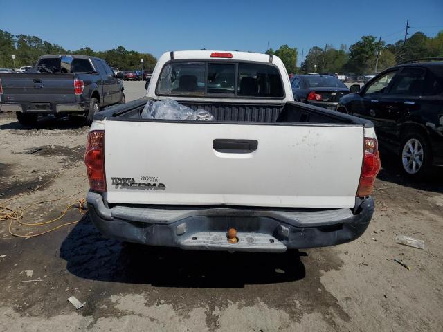 5TETX22N36Z291535 - 2006 TOYOTA TACOMA ACCESS CAB WHITE photo 6