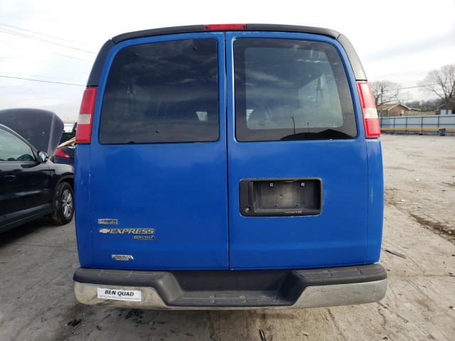 1GAZG1FG8C1122481 - 2012 CHEVROLET EXPRESS G3 LT BLUE photo 6