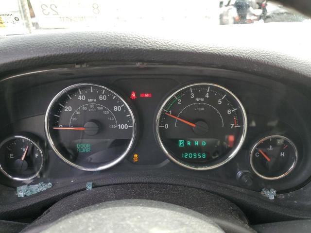 1C4HJWEG1EL165733 - 2014 JEEP WRANGLER U SAHARA ORANGE photo 9