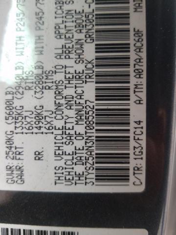 3TYSZ5AN3NT085527 - 2022 TOYOTA TACOMA ACCESS CAB Сұр фото 13