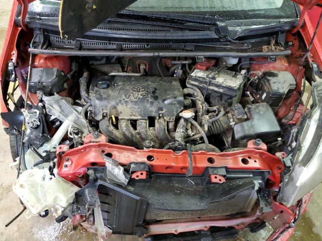 VNKKTUD35GA060525 - 2016 TOYOTA YARIS L RED photo 11