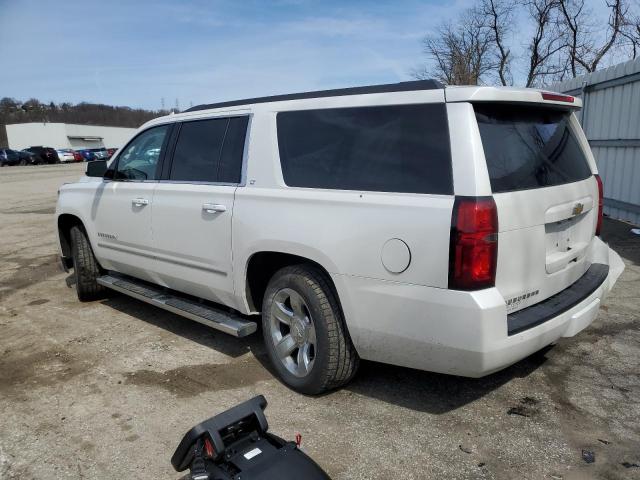 1GNSKHKC0KR309305 - 2019 CHEVROLET SUBURBAN K1500 LT WHITE photo 2