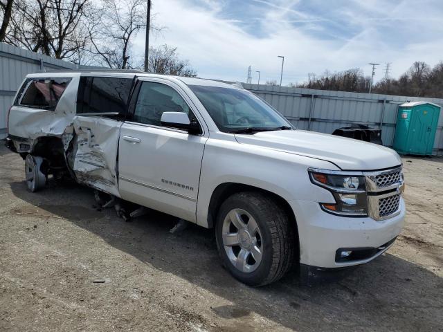 1GNSKHKC0KR309305 - 2019 CHEVROLET SUBURBAN K1500 LT WHITE photo 4