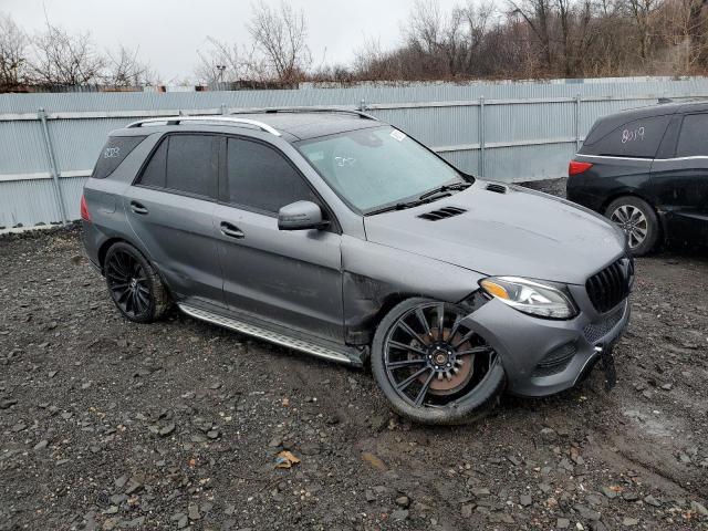 4JGDA5HB1JB149732 - 2018 MERCEDES-BENZ GLE 350 4MATIC GRAY photo 4