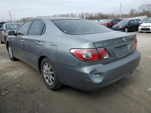 JTHBA30G145028028 - 2004 LEXUS ES 330 GRAY photo 2