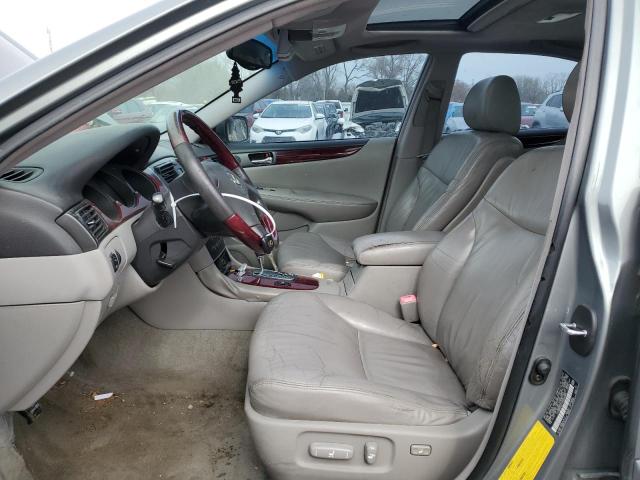 JTHBA30G145028028 - 2004 LEXUS ES 330 GRAY photo 7