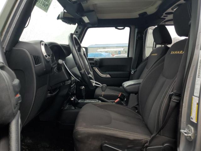 1C4BJWEG5DL699774 - 2013 JEEP WRANGLER U SAHARA GREEN photo 7