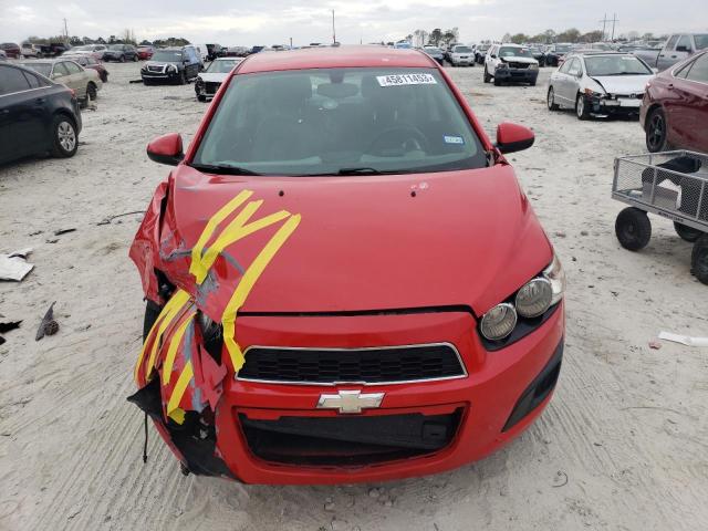 1G1JA5SH8F4122861 - 2015 CHEVROLET SONIC LS RED photo 5