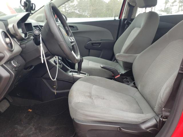 1G1JA5SH8F4122861 - 2015 CHEVROLET SONIC LS RED photo 7