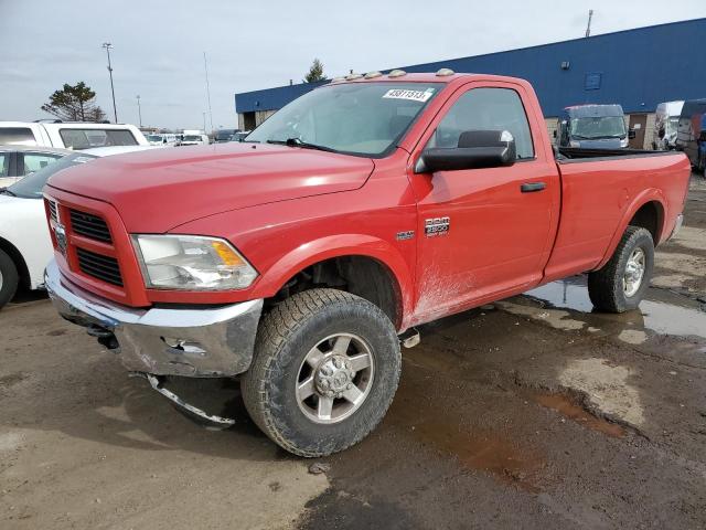 3C6LD5BT8CG263415 - 2012 DODGE RAM 2500 SLT RED photo 1