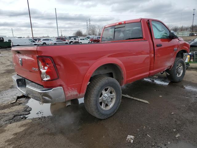 3C6LD5BT8CG263415 - 2012 DODGE RAM 2500 SLT RED photo 3