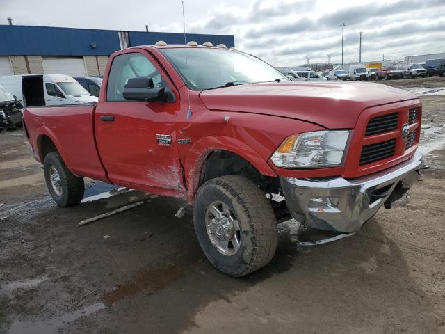 3C6LD5BT8CG263415 - 2012 DODGE RAM 2500 SLT RED photo 4