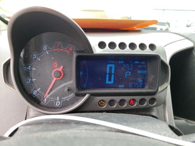 1G1JA6SH7E4140675 - 2014 CHEVROLET SONIC LS WHITE photo 9